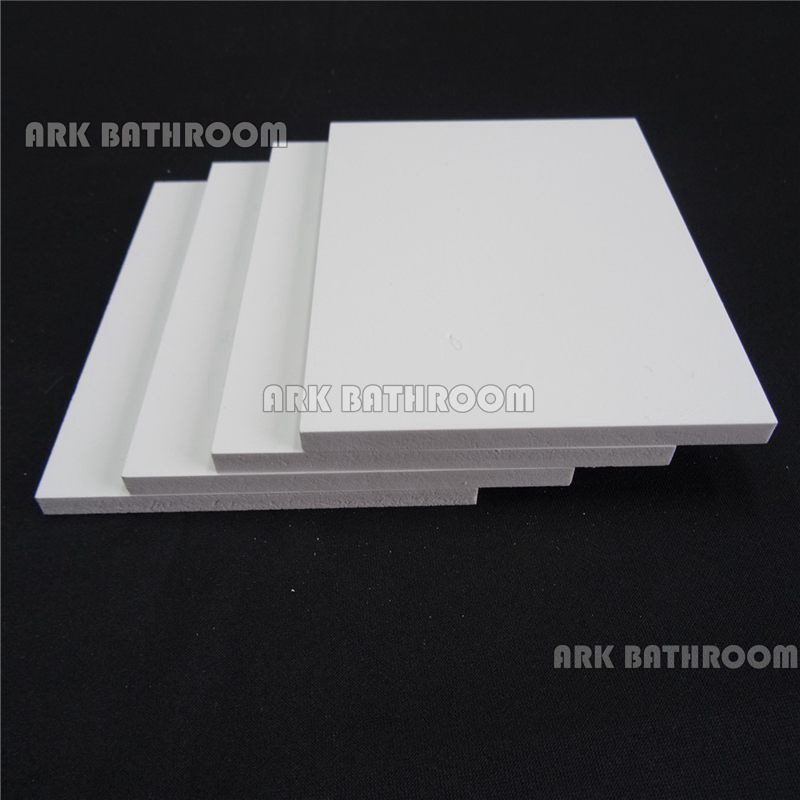 Pure white snow white pvc foam board factory carved